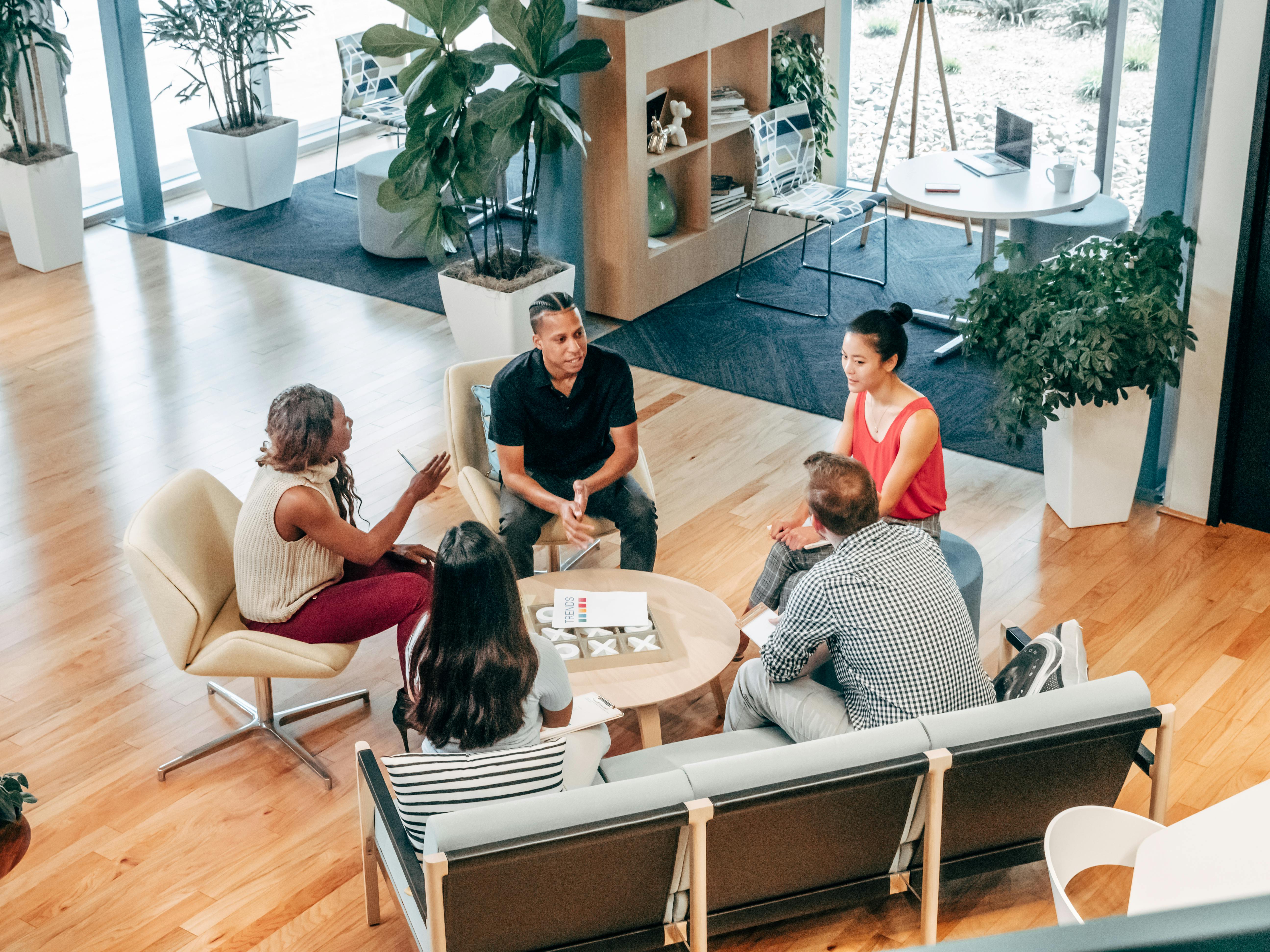 Easydesk's partner meeting in coworking